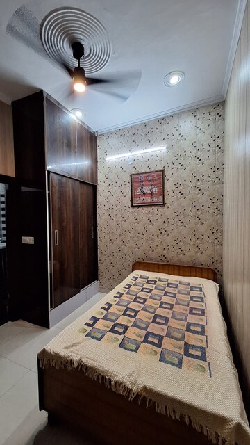 Bedroom in 1 BHK Apartment at Guru Nanak Enclave, Dhakoli Village – for Sale