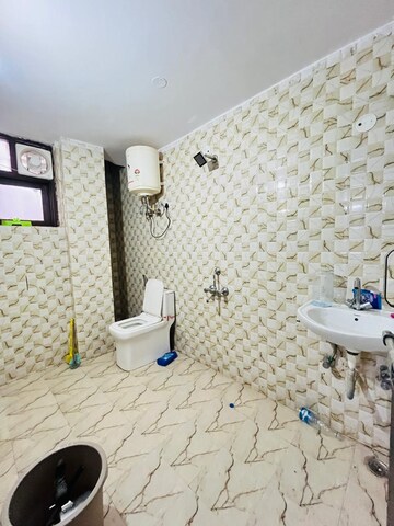 Bathroom in 2 BHK Builder Floor at Ignou Road – for Rent