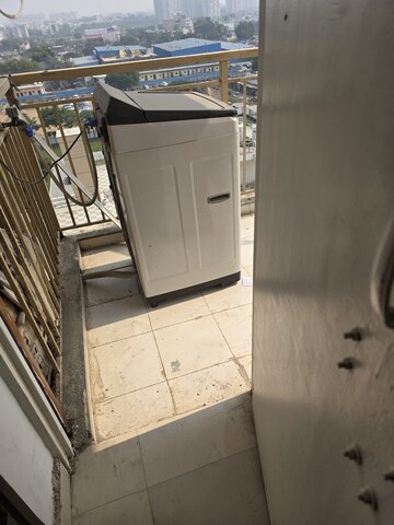 Balcony in 2 BHK Apartment at Adore Happy Homes, Sector 86 – for Rent