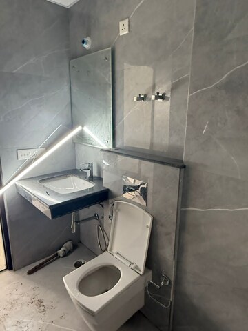 Bathroom in 3 BHK Apartment at Omaxe Waterscapes, Gomti Nagar – for Rent