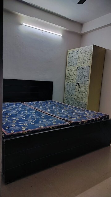 Bedroom in 1 BHK Builder Floor at Freedom Fighters Enclave – for Rent