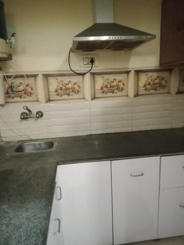 Kitchen in 1 BHK Villa at Aliganj – for Rent
