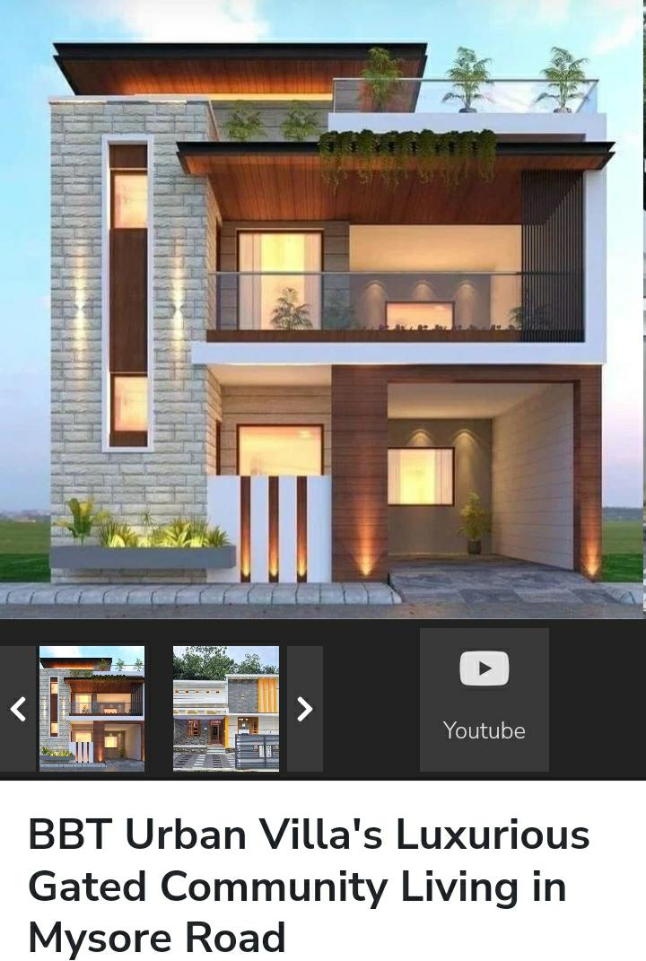 3 BHK + Pooja Room Villa For Sale in Dodda Aalada Mara Road