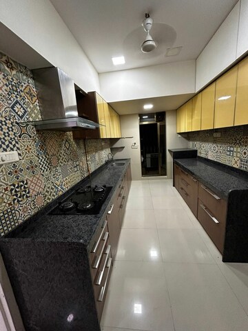 Kitchen in 2 BHK Apartment at DB Realty Orchid Woods, Goregaon East – for Rent