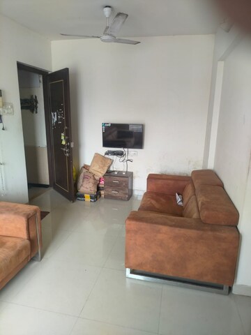 Living Room in 1 BHK Apartment at Sagar Residency Thane, Anand Nagar – for Rent