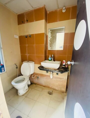 Bathroom in 3 BHK Apartment at Sector 16c Greater Noida – for Rent