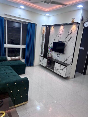 Living Room in 3 BHK Apartment at Hiranandani Estate, Ghodbunder Road – for Rent