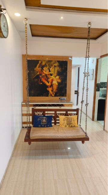 Furnished Amenities in 2 BHK Apartment at Soham Tropical Lagoon, Kasarvadavali – for Rent