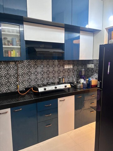 Kitchen in 3 BHK Apartment at Hiranandani Estate, Ghodbunder Road – for Sale