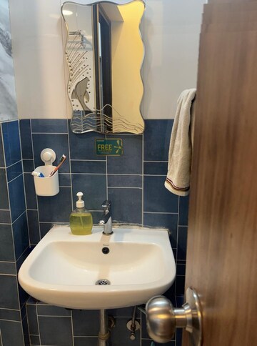 Bathroom in 3 BHK Apartment at Hiranandani Estate, Ghodbunder Road – for Sale