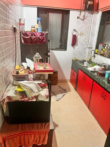 Kitchen in 2 BHK Apartment at Sree CHS, Kharghar Sector 11 – for Sale