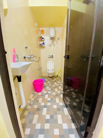 Bathroom in 2 BHK Apartment at The Vegas, Sector 16b Dwarka – for Rent