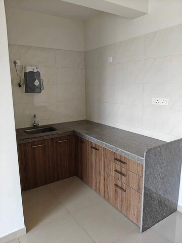 Kitchen in Studio Apartment at Duville Riverdale Suites, Kharadi – for Rent
