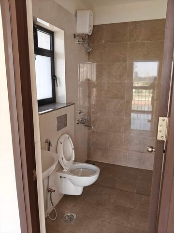 Bathroom in Studio Apartment at Duville Riverdale Suites, Kharadi – for Rent