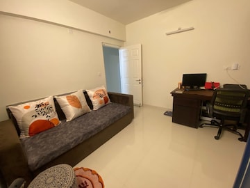 Living Room in 2 BHK Apartment at Casagrand Lorenza, Kogilu – for Rent