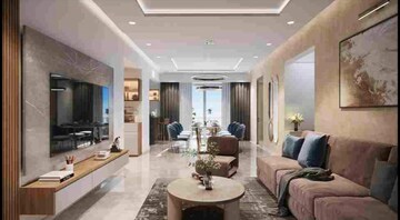Living Room in 3 BHK Apartment at Navanaami Courtyard Of Life, Kodathi – for Sale