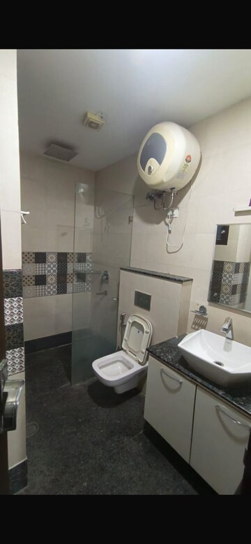Bathroom in 3 BHK Builder Floor at Sector 57 – for Rent