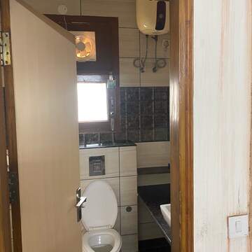 Bathroom in 2 BHK Builder Floor at Lajpat Nagar I – for Rent
