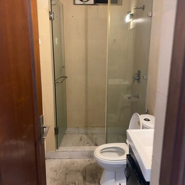 Bathroom in 2 BHK Builder Floor at Lajpat Nagar I – for Rent