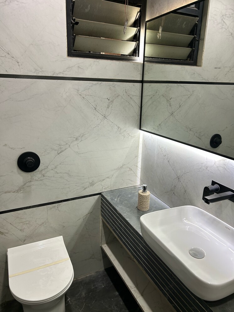 Attached Bathroom, althan 3 Bedroom 2241 Sq.Ft. Apartment In Althan Surat 8013093