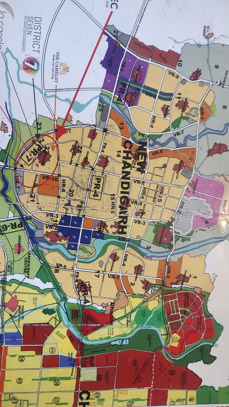 Map Location, altus-prime  125 Sq.Yd. Plot In North Mullanpur Chandigarh 8013132