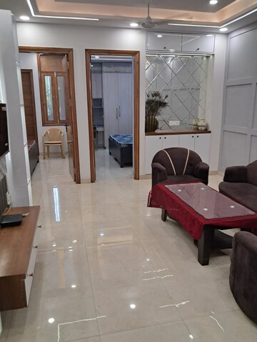 Living Room in 3 BHK Builder Floor at Shakti Khand Iii – for Rent