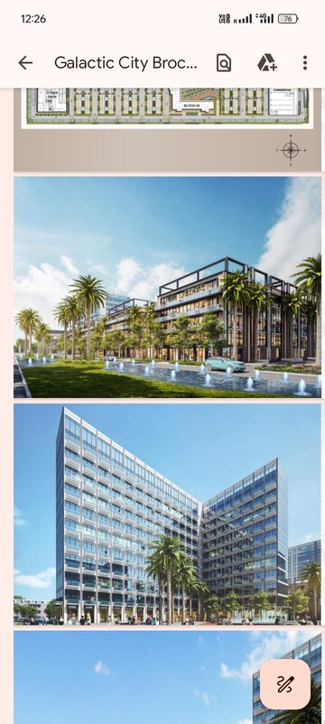  Office Space in IT/SEZ – Exterior View View at Galactic City, Knowledge Park V Greater Noida - for Sale