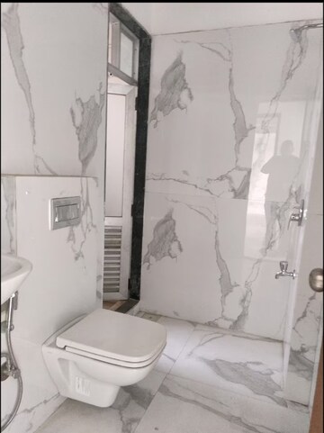 Bathroom in 3 BHK Apartment at NG Grand Plaza, Ghansoli – for Rent