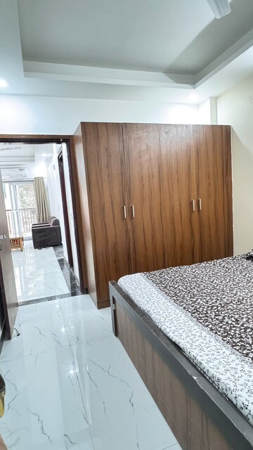 Bedroom in 2 BHK Builder Floor at Ansal Sushant Lok I, Sector 43 – for Rent