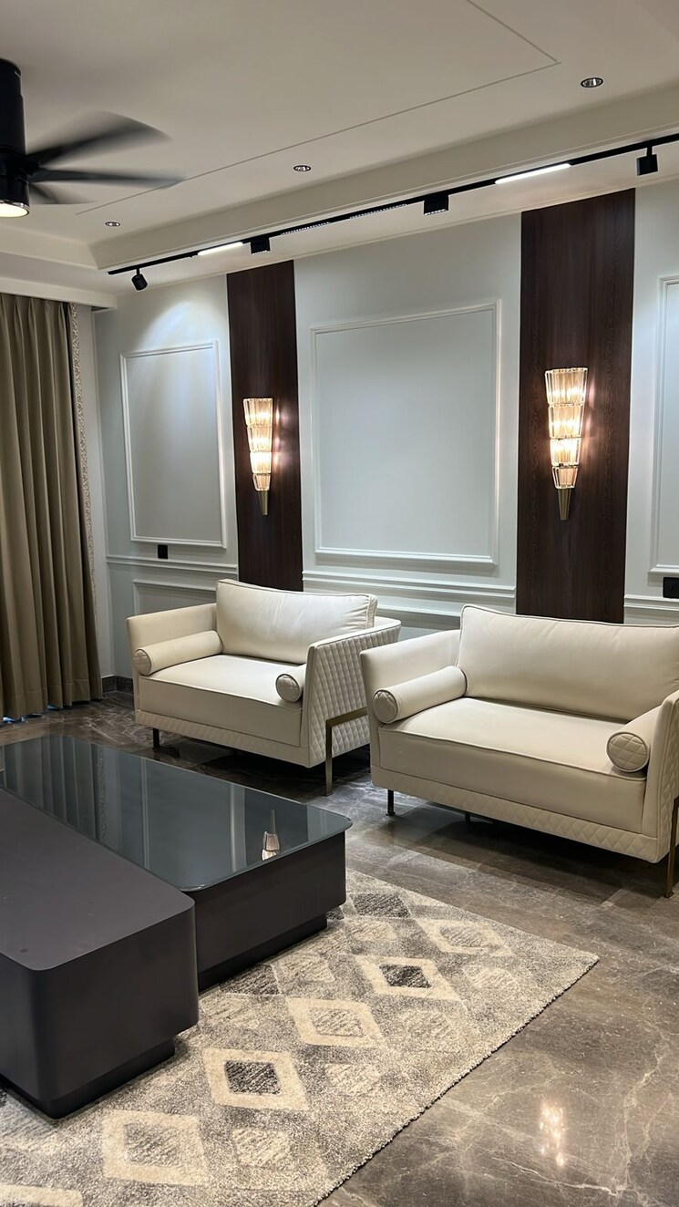 Living Room, bptp-park-central 3 Bedroom 250 Sq.Yd. Builder Floor In Sector 85 Faridabad 8013193