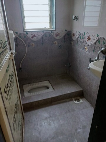 Bathroom in 1 BHK Apartment at Padmavati Maheshwar Residency, Kasheli – for Rent