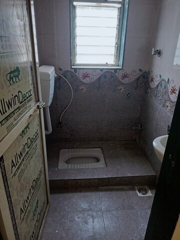 Bathroom in 1 BHK Apartment at Padmavati Maheshwar Residency, Kasheli – for Rent