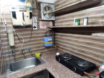 Kitchen in 1 RK Apartment at Sector 16b Dwarka – for Rent
