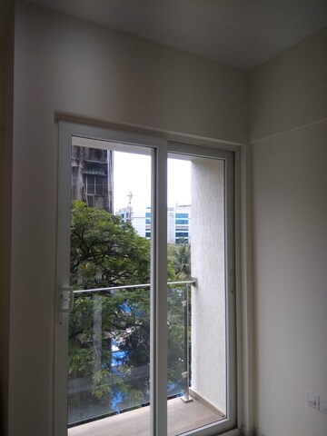 Building Lobby in 1 BHK Apartment at Mahindra Vivante, Andheri East – for Rent