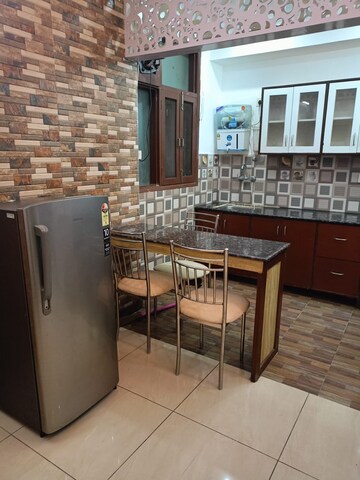 Kitchen in 2 BHK Builder Floor at Ansal Sushant Lok I, Sector 43 – for Rent