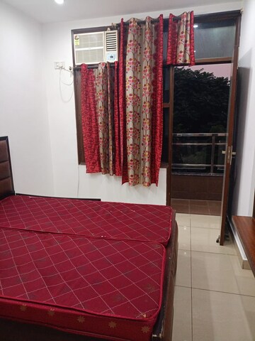 Bedroom in 2 BHK Builder Floor at Ansal Sushant Lok I, Sector 43 – for Rent