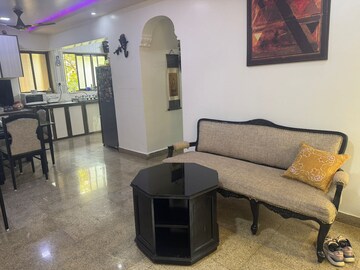 Living Room in 2 BHK Apartment at Green Crest Apartment, Andheri West – for Rent