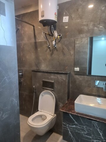Bathroom in 3 BHK Builder Floor at Sector 12a – for Rent