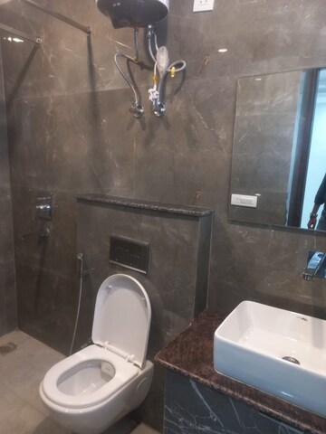 Bathroom in 3 BHK Builder Floor at Sector 12a – for Rent