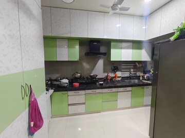 Kitchen in 3 BHK Apartment at Thaltej – for Rent