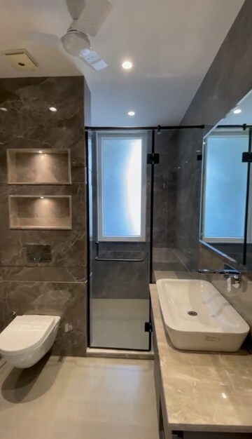 Bathroom in 3 BHK Builder Floor at Ansal Oriental Villa, Sushant Lok Iii – for Sale