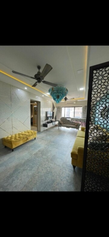 Living Room in 2.5 BHK Apartment at Kanakia Rainforest, Andheri East – for Sale