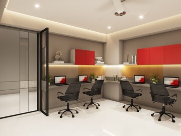 Team Area in  Office Space at Thaltej – for Rent