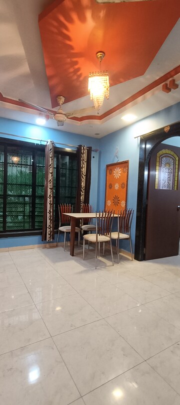 Living Room in 1 BHK Apartment at Porwal Tower, Mira Road – for Rent