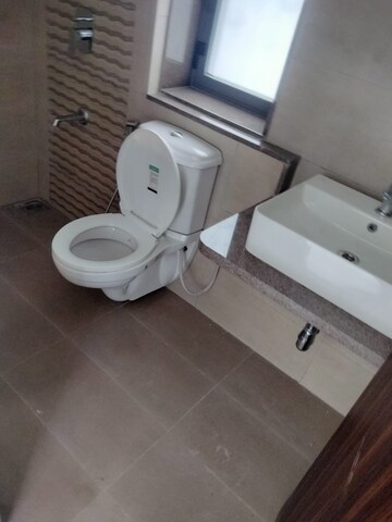 Bathroom in 3 BHK Apartment at Near Vaishno Devi Circle On Sg Highway – for Rent