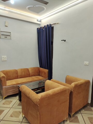Living Room in 1 BHK Builder Floor at Freedom Fighters Enclave – for Rent