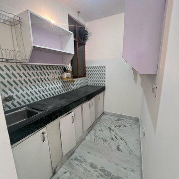 Kitchen in 2 BHK Builder Floor at Khirki Extension – for Rent