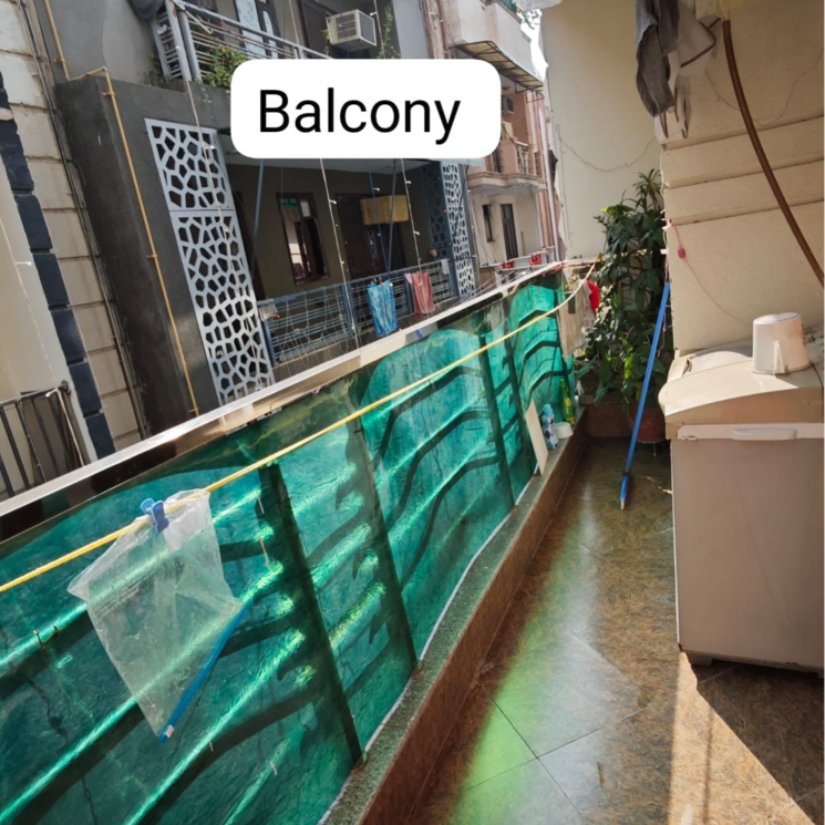 Balcony, chattarpur 3 Bedroom 1100 Sq.Ft. Builder Floor In Chattarpur Delhi 8013599