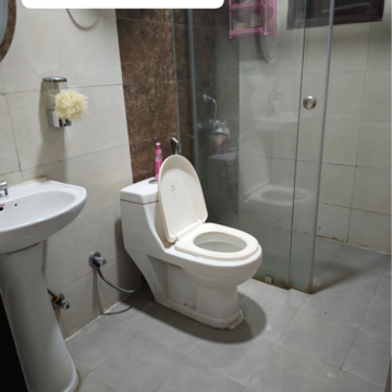 Attached Bathroom in 3 BHK Builder Floor at Chattarpur – for Sale