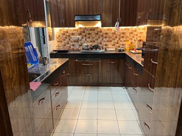 Kitchen in 3 BHK Apartment at Unnati Fortune The Aranya, Sector 119 – for Rent